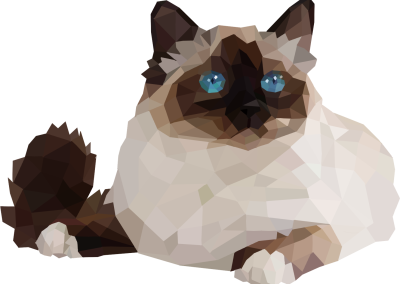 Sacred Birman Fractal Art