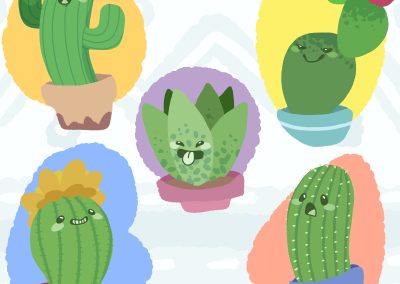 Cactus party - Art